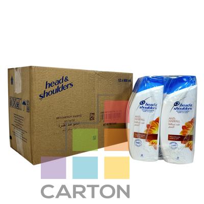 HEAD & SHOULDER ANTI-HAIRFALL SHAMPOO 12*600ML